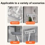 Reinigen und Schaben 2-in-1-Haushaltsglas-Reinigungswerkzeug, 123cm Telescopic Two-section Rod, 134cm Telescopic Three-section Rod, 43cm Handle Model – Bild 8