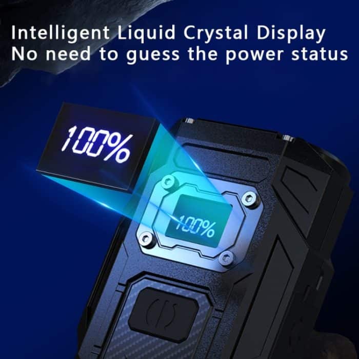 Starke Mini-Schlüsselleuchte mit magnetischem LCD-Elektrodisplay und Doppellicht für Werkzeug – Bild 5