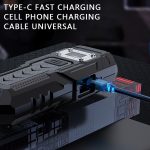 Starke Mini-Schlüsselleuchte mit magnetischem LCD-Elektrodisplay und Doppellicht für Werkzeug – Bild 7