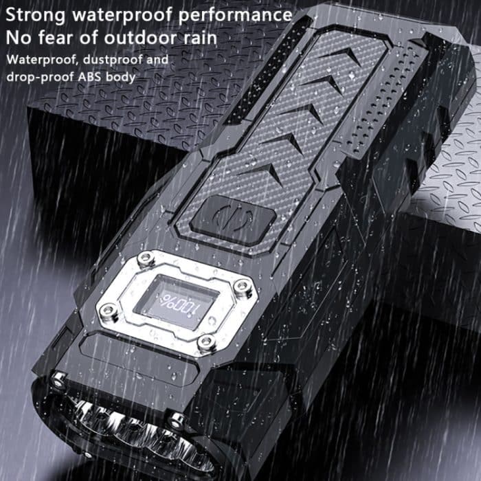 Starke Mini-Schlüsselleuchte mit magnetischem LCD-Elektrodisplay und Doppellicht für Werkzeug – Bild 9