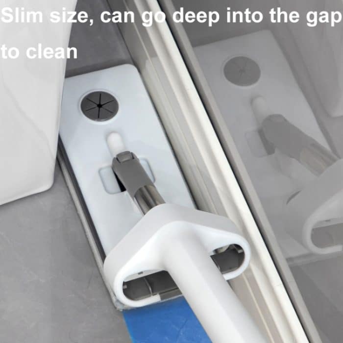 Mini-Freisprech-Wasch-Multifunktionsmopp 2-in-1-Glasreiniger und -Schaber, 63cm Two-section Rod – Bild 5