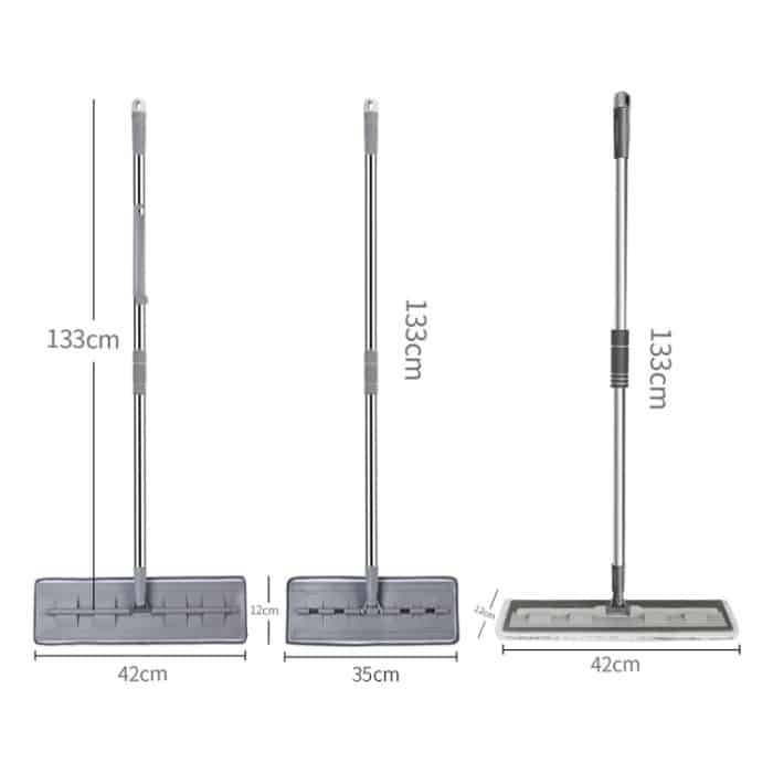 Weiche, faltbare Flachmopp-Haushaltsreinigungswerkzeuge aus Silikon, C-36, C-37, C-39 – Bild 2