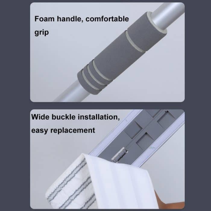 Weiche, faltbare Flachmopp-Haushaltsreinigungswerkzeuge aus Silikon, C-36, C-37, C-39 – Bild 5