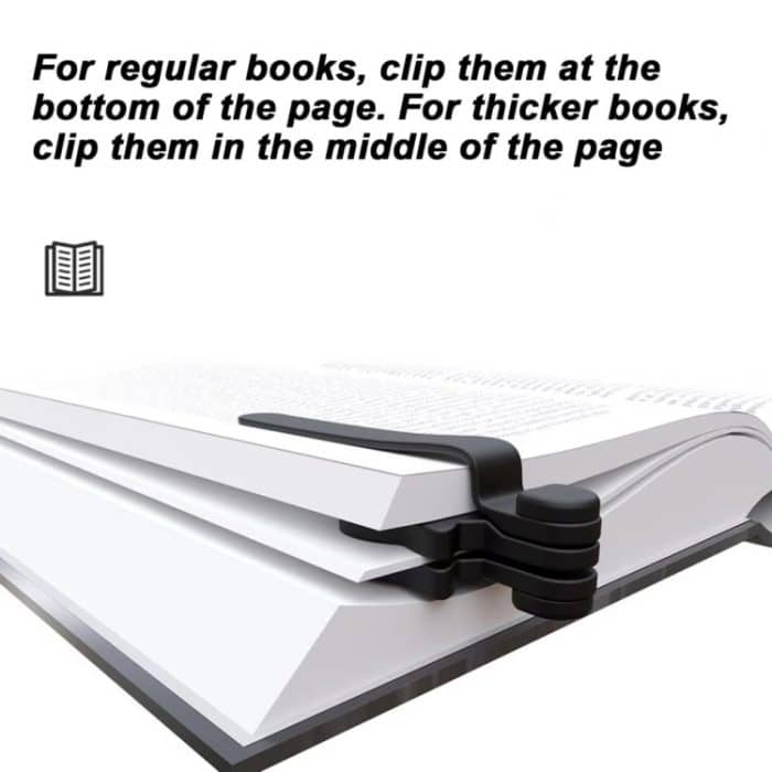 Magnetisches Lesezeichen aus Silikon folgt den Hilfswerkzeugen zum Umblättern und Lesen – Bild 3
