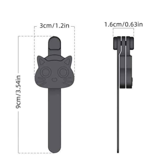 Magnetisches Lesezeichen aus Silikon folgt den Hilfswerkzeugen zum Umblättern und Lesen – Bild 7
