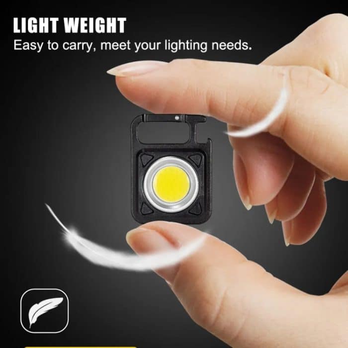 E-SMARTER W5134 Mini-LED-Taschenlampe mit starkem Licht, tragbares Schlüsselanhängerlicht – Bild 4