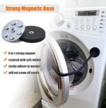 Universal Flexible Magnetische Waschmaschine Tür Stopper Frontlader Waschmaschine Tür Prop, 43mm Black, 43mm White, 66mm Black, 66mm White – Bild 2