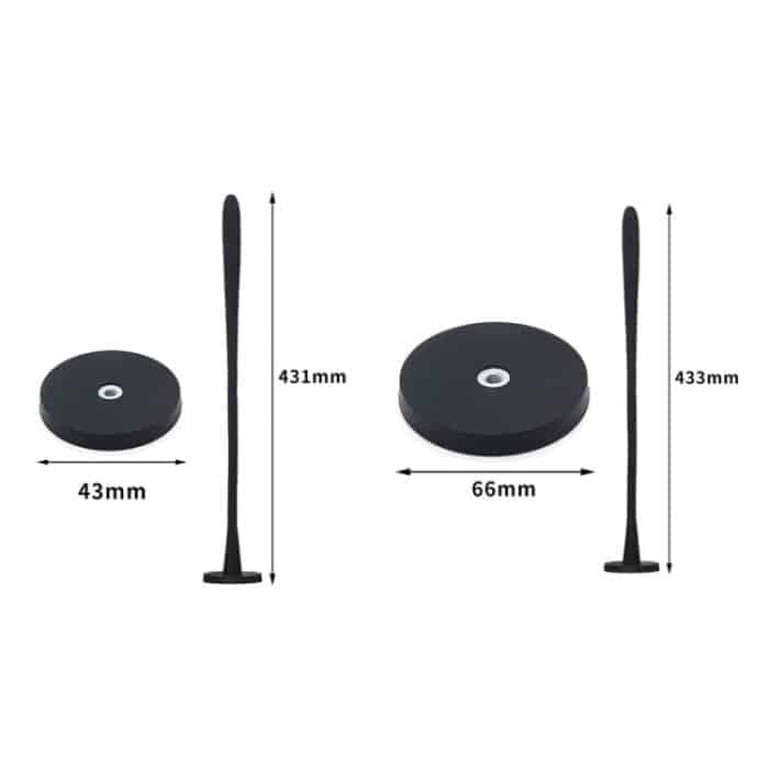 Universal Flexible Magnetische Waschmaschine Tür Stopper Frontlader Waschmaschine Tür Prop, 43mm Black, 43mm White, 66mm Black, 66mm White – Bild 6