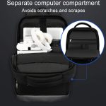 SKV B23889 Herren Business-Laptoptasche mit großem Fassungsvermögen und Doppelschulter, B23889 – Bild 9