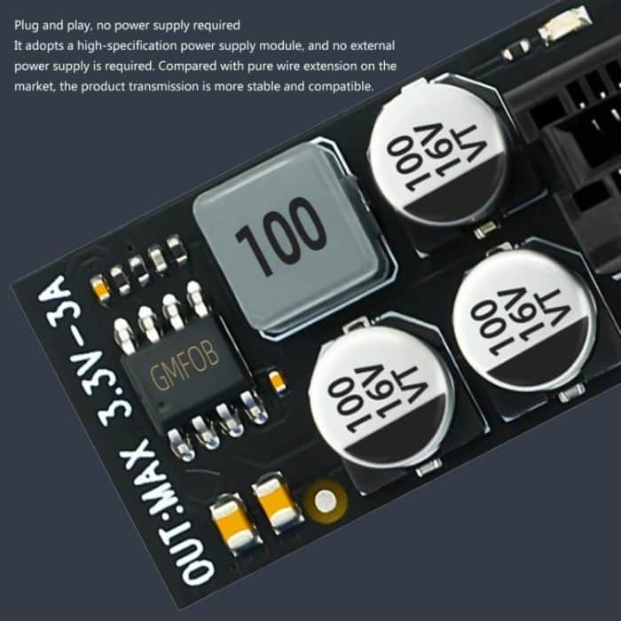 SSU PCI-E auf X1 Schnittstellen-Verlängerungskabel, 0.3m, 0.6m, 1m, 1.5m – Bild 5