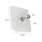 10 teile/paket Transparent Nahtlose Starken Klebstoff Schraubhaken Nagel Kostenloser Foto Rahmen Wandhaken – Bild 3