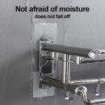 10 teile/paket Transparent Nahtlose Starken Klebstoff Schraubhaken Nagel Kostenloser Foto Rahmen Wandhaken – Bild 5