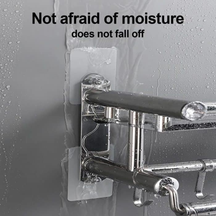 10 teile/paket Transparent Nahtlose Starken Klebstoff Schraubhaken Nagel Kostenloser Foto Rahmen Wandhaken – Bild 5