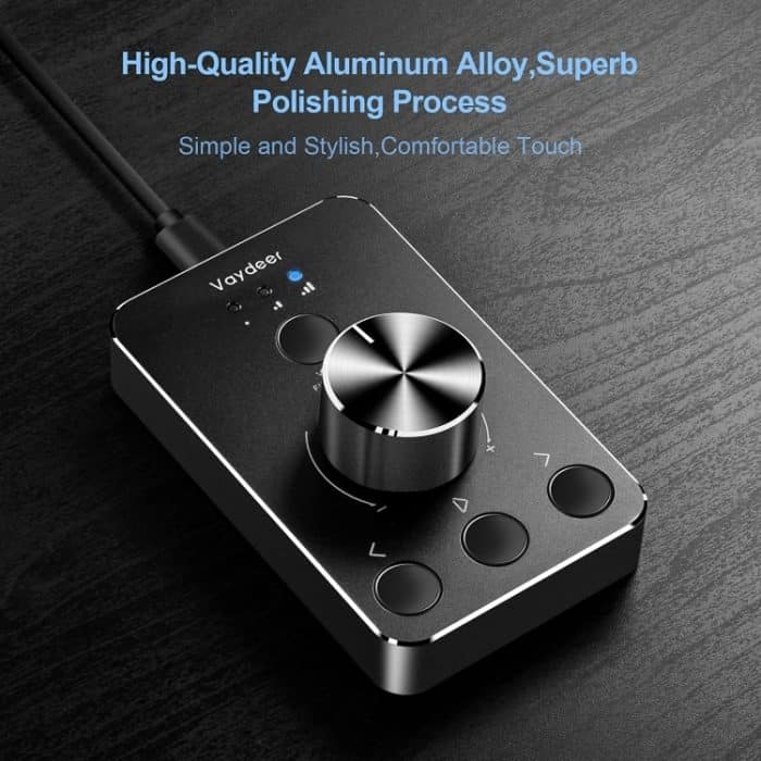 Vaydeer JP2011 USB-Computer-Lautstärkeregler Desktop-Multimedia-Drehknopf, JP2011 – Bild 6