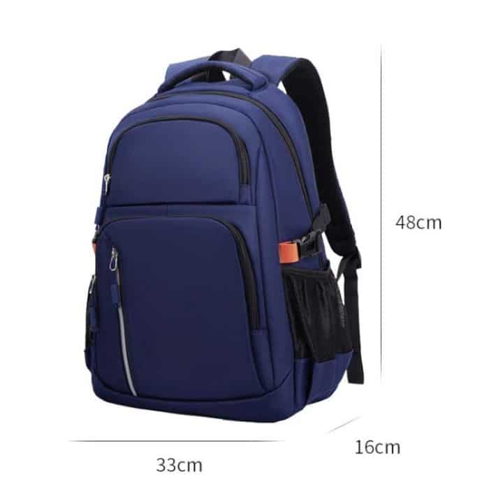 SKV B23344 Herren Business-Laptop-Rucksack mit großer Kapazität für Outdoor-Reisen mit doppelter Umhängetasche, B23344 – Bild 3