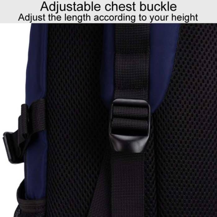 SKV B23344 Herren Business-Laptop-Rucksack mit großer Kapazität für Outdoor-Reisen mit doppelter Umhängetasche, B23344 – Bild 7