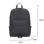 SKV SKV009 Outdoor-Casual-Doppel-Schultertasche Große Kapazität Laptop-Rucksack – Bild 2