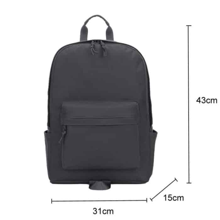 SKV SKV009 Outdoor-Casual-Doppel-Schultertasche Große Kapazität Laptop-Rucksack – Bild 2
