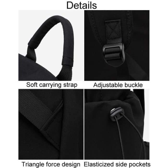 SKV B1530 Große Kapazität Schüler Schultasche Lässiger Doppelschulter-Laptop-Rucksack – Bild 4