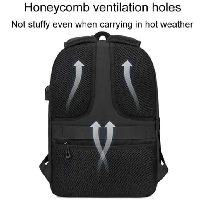 SKV B21071 Große Kapazität Schüler Schultaschen Freizeit Reisen Doppel Schulter Laptop Rucksack – Bild 3