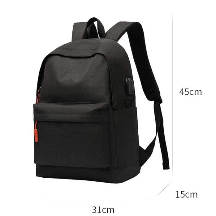 SKV B20537 Leichte Reise-Doppel-Schultertasche Große Kapazität Laptop-Rucksack – Bild 2