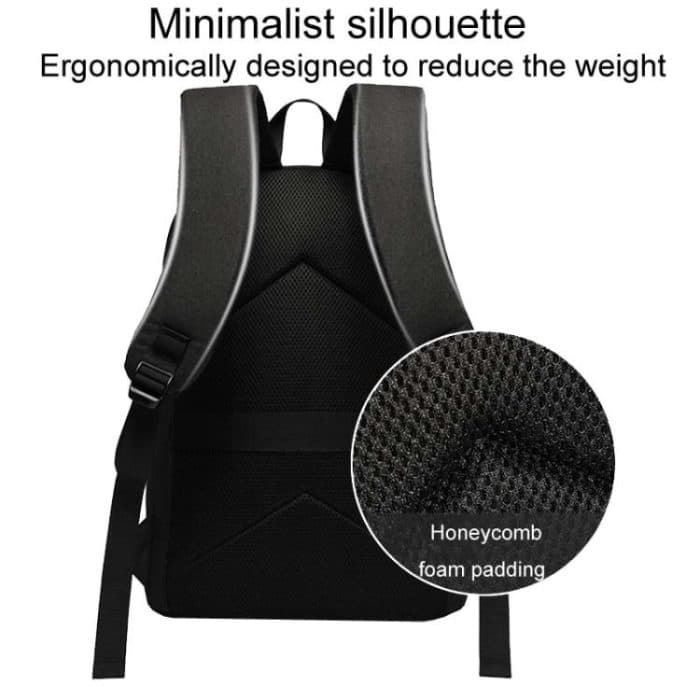 SKV B20537 Leichte Reise-Doppel-Schultertasche Große Kapazität Laptop-Rucksack – Bild 4