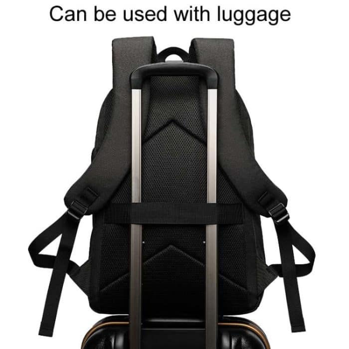 SKV B20537 Leichte Reise-Doppel-Schultertasche Große Kapazität Laptop-Rucksack – Bild 5