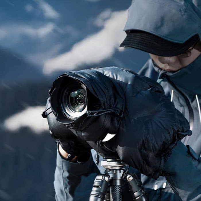 PGYTECH Kameraobjektiv Warme Kälteschutz-Daunenabdeckung, Regular, Telephoto – Bild 11