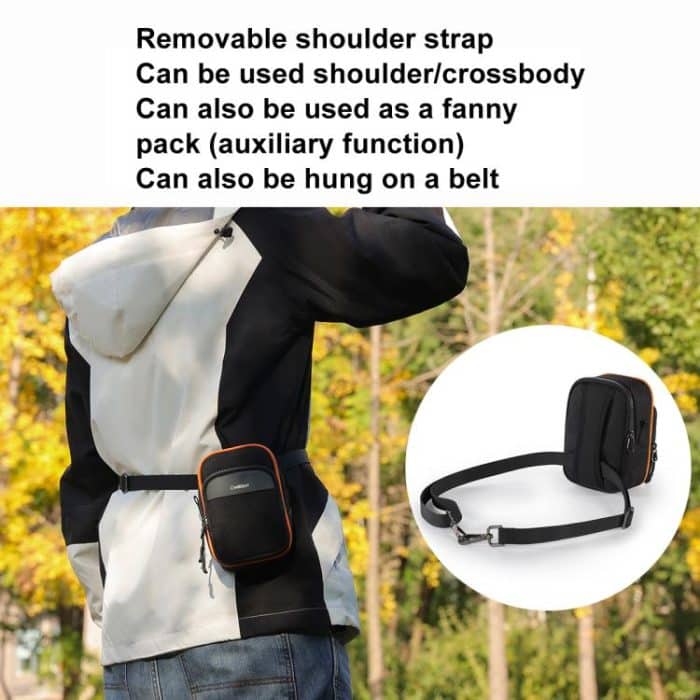 Cwatcun D168 Kleine, praktische Kameratasche, kratzfeste und verschleißfeste Kameratasche für Mikroscheibenkarten, D168 Small – Bild 9