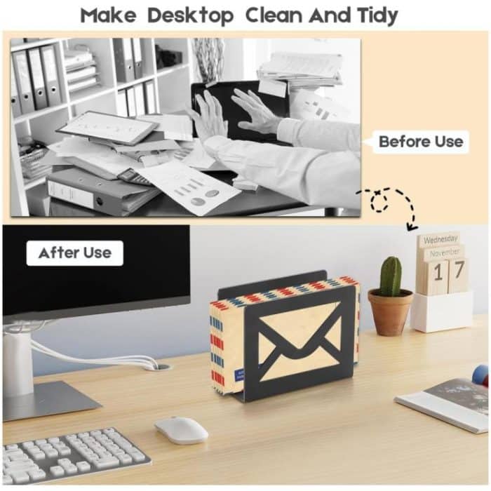 Home Office Metall Briefumschlag Desktop Organizer, YH007 – Bild 3