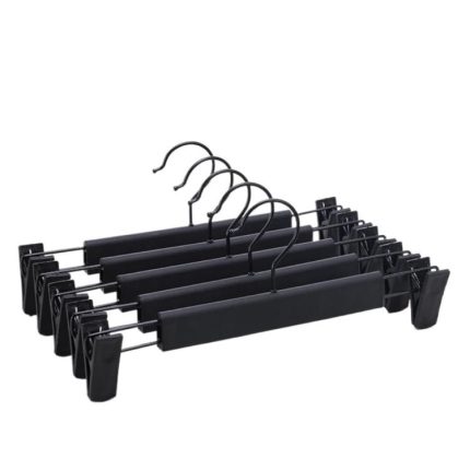 5 teile/paket Versenkbare Nano Hosen Kleiderbügel Nahtlose Hosen Clip Für Rock Kleid Slacks