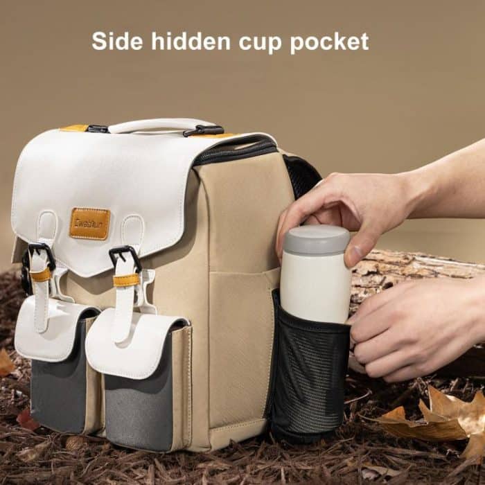 Große Kapazität DSLR Kamera Lagerung Tasche Casual Doppel Schulter Last Reduzierung Atmungsaktive Rucksack, D171 Small – Bild 4