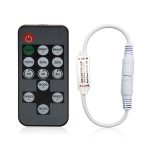 14 Tasten RF Einzelfarb-Timer-Dimmer LED-Streifen-Controller