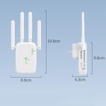 Urant U11 1200Mbps 2,4G & 5,8G Wireless Repeater WiFi Signal Verstärker Unterstützung WPS Schnelle Einstellung, US Plug White, US Plug Black, EU Plug White, EU Plug Black, UK Plug White, UK Plug Black – Bild 10