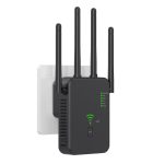 Urant U10 1200Mbps 2,4G & 5,8G Wireless Repeater WiFi Signal Verstärker Mit 4 Antennen, US Plug Black, US Plug White, EU Plug Black, EU Plug White, UK Plug Black, UK Plug White