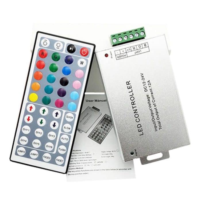IR-Controller für bunte LED-Lichtstreifen aus Aluminium, JHX-044 – Bild 4