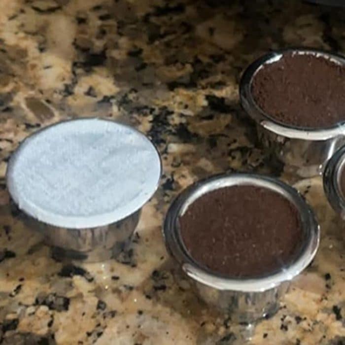 Für Nestlé Vertuo Kaffeemaschine Einwegkapsel Aluminiumfolie Versiegelungspapier, 37mm 100pcs / Pack, 37mm 204pcs / Pack, 62mm 100pcs / Set – Bild 6