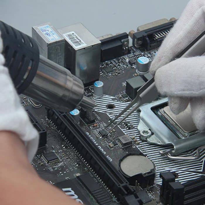 SUGON 202 2-in-1-Lötkolben, Dual-Display, Handy-Reparatur, Heißluft-Thermostat, Lötstation, Kombinationsset, EU Plug, US Plug – Bild 10