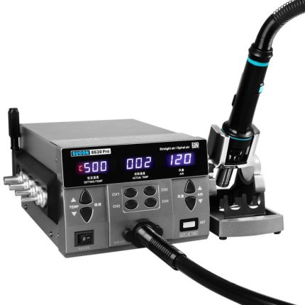 SUGON 8630 Pro Große Windkraft-Handy-Reparatur-CPU-Digitalanzeige Heißluft-Lötstation, EU Plug, US Plug