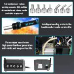 SUGON 8630 Pro Große Windkraft-Handy-Reparatur-CPU-Digitalanzeige Heißluft-Lötstation, EU Plug, US Plug – Bild 8