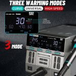 SUGON 8650Pro Curve Heißluft-Lötstation, 1300 W, hohe Windleistung, Wartung von Motherboards und CPUs, Entlötstation, EU Plug, US Plug – Bild 5