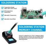 SUGON 212 2-in-1-Lötkolben, Dual-Display, Handy-Reparatur, Heißluft-Lötstation mit konstanter Temperatur, Kombinationsset, EU Plug, US Plug – Bild 4