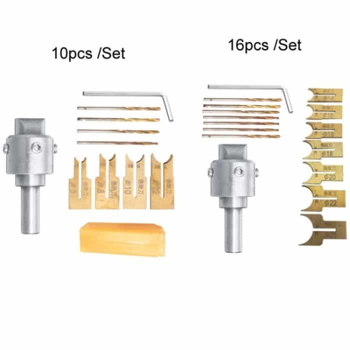 10 teile/satz Legierung Buddhistischen Perlen Messer Weichen Harten Holz Armband Bohrer Werkzeug, 10pcs /Set, 16pcs /Set – Bild 2