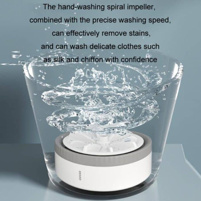 Tragbare Mini-Turbinenwaschmaschine für Unterwäsche und Socken, Orange Standard, Green Standard, Gray Standard, Purple Standard, Orange Three-speed Timing, Green Three-speed Timing, Gray Three-speed Timing, Purple Three-speed Timing – Bild 6