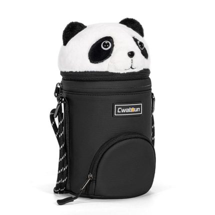 Kameraobjektiv-Zylinder, Cartoon-Panda, Kameraobjektiv-Schutzhülle, Cwatcun D162 Small, Cwatcun D162 Medium, Cwatcun D162 Large