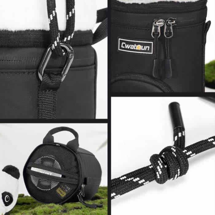 Kameraobjektiv-Zylinder, Cartoon-Panda, Kameraobjektiv-Schutzhülle, Cwatcun D162 Small, Cwatcun D162 Medium, Cwatcun D162 Large – Bild 4