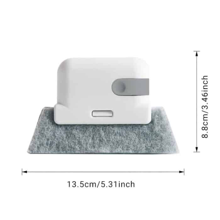 2 stücke Haushalt Multifunktionale Handheld Fenster Spalt Pinsel 2 In 1 Nut Reinigung Werkzeug – Bild 3