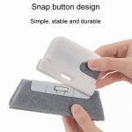 2 stücke Haushalt Multifunktionale Handheld Fenster Spalt Pinsel 2 In 1 Nut Reinigung Werkzeug – Bild 5