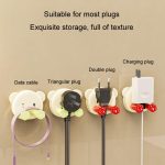 Saugnapf Stecker Haken Loch-freies Netzkabel Wand Fixierer Datenkabel Lagerung Veranstalter – Bild 7