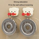 Saugnapf Stecker Haken Loch-freies Netzkabel Wand Fixierer Datenkabel Lagerung Veranstalter – Bild 10